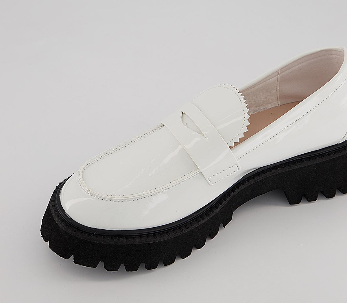RaidAstra LoafersWhite Patent