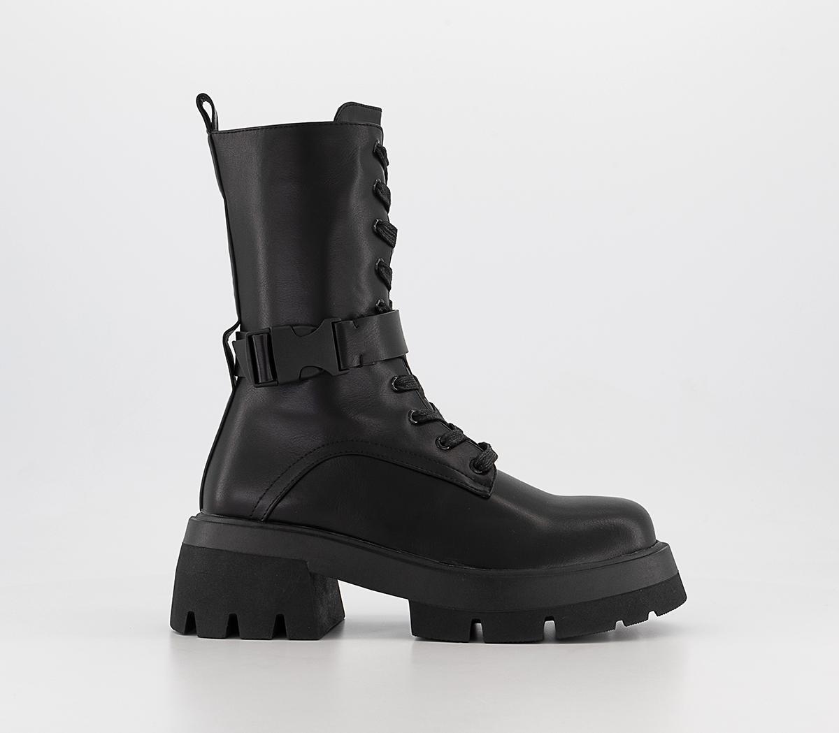 Raid Lenya Strap Boots Black New Season Boots