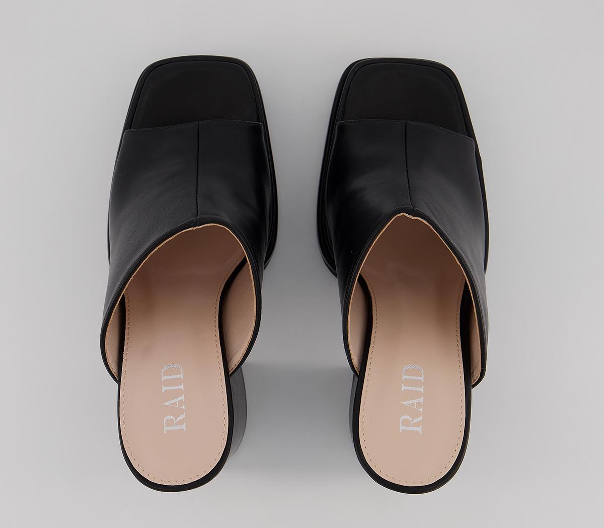 RaidPiya Platform MulesBlack