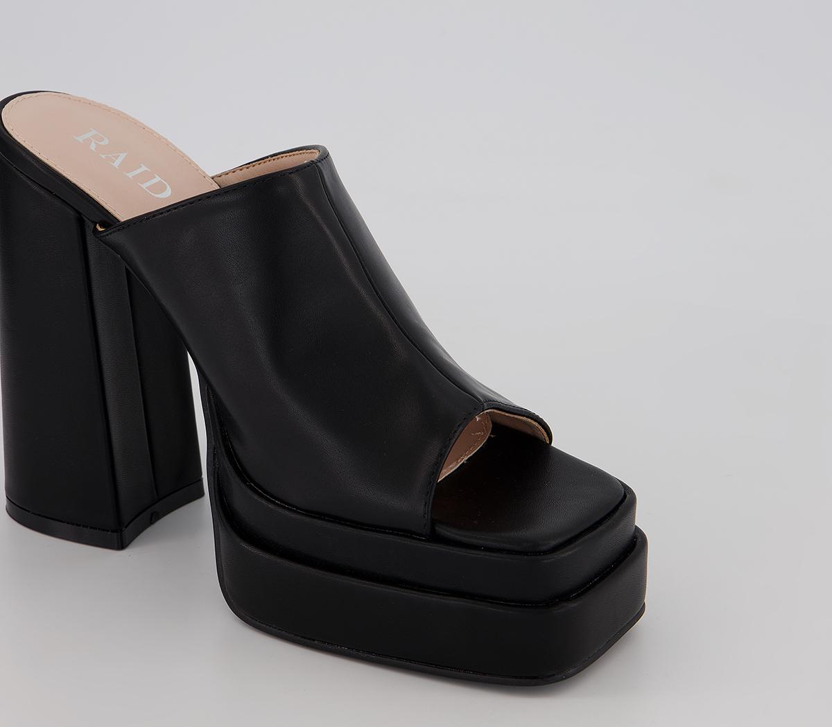 RaidPiya Platform MulesBlack