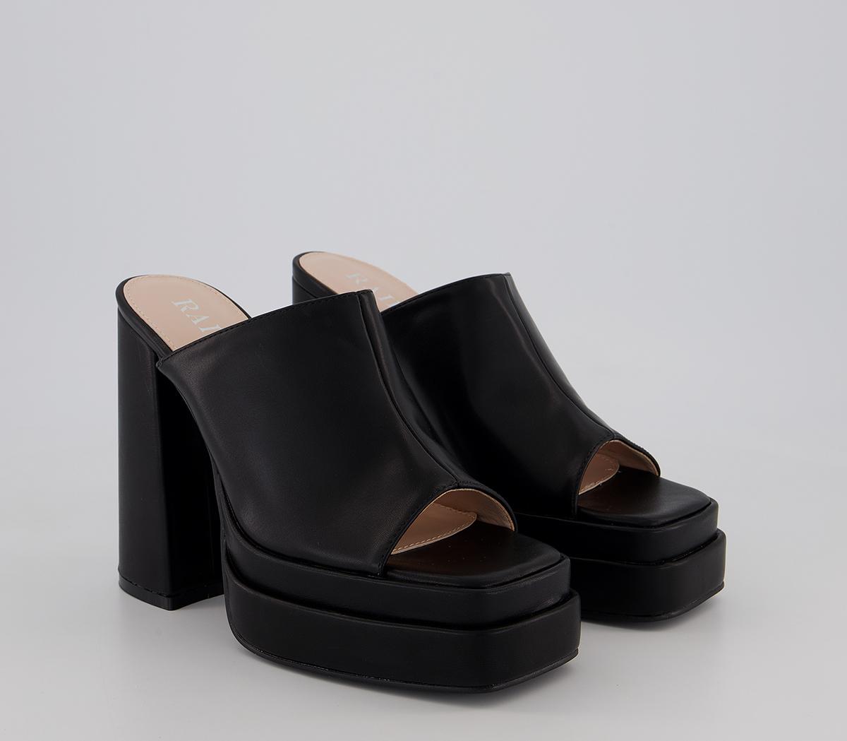 RaidPiya Platform MulesBlack