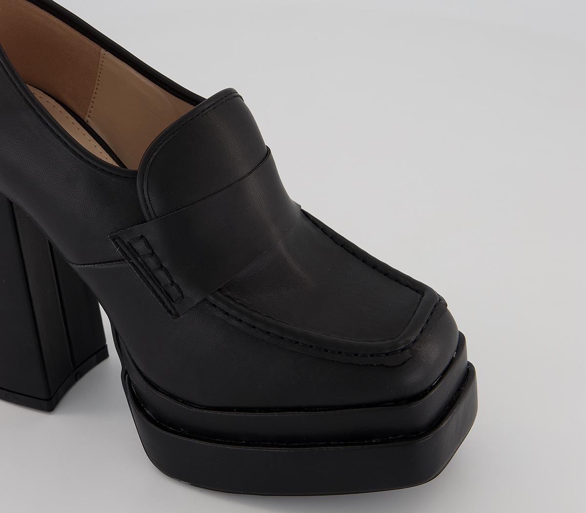 RaidFancy Platform Loafers RaidFancy Platform LoafersBlack