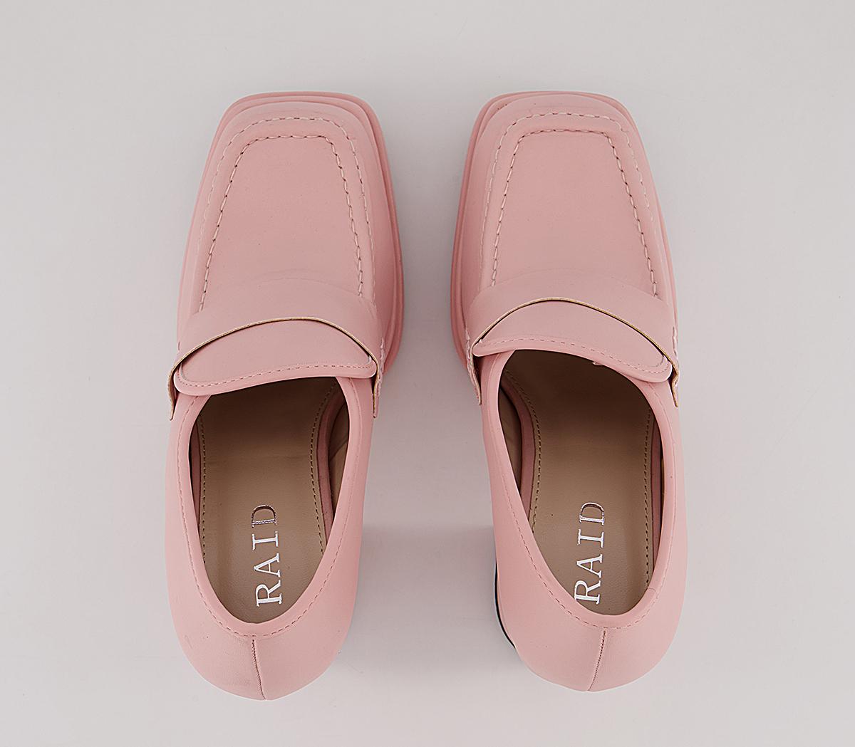 Raid Fancy Platform Loafers Pink Women’s Loafers