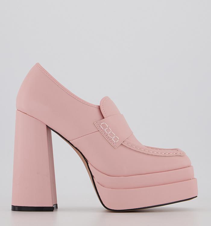Raid Fancy Platform Loafers Pink