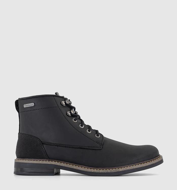 Barbour Deckham Boots Black