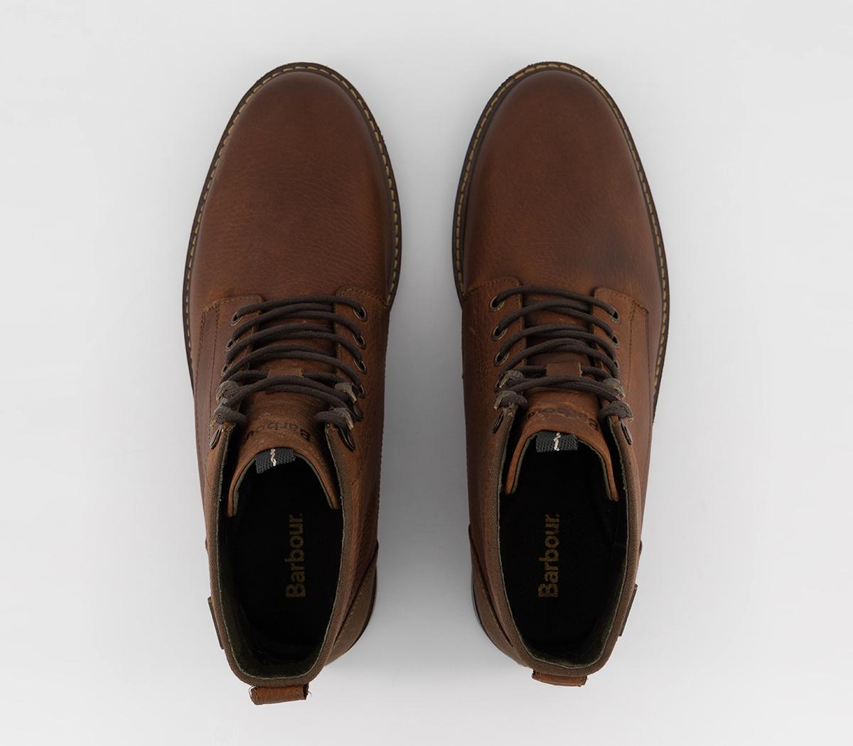 Barbour Deckham Boots Cedar - Men's Casual Shoes