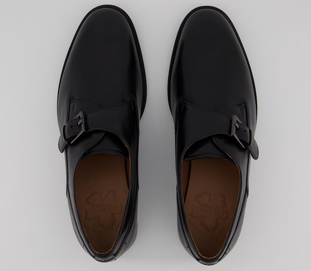 Ted Baker Julienn Single Monk Shoes Black - Men’s Smart Shoes