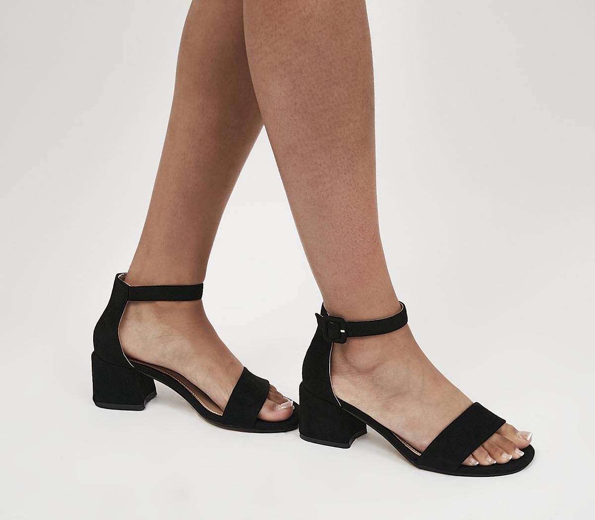 Mid heel store wide fit sandals