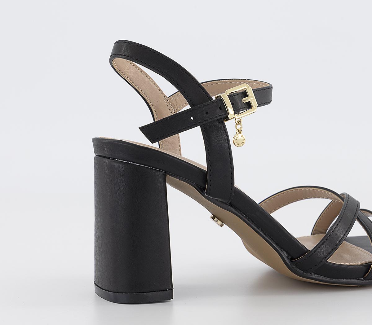 OFFICE Moonstone Wide Fit Two Part Block Heels OFFICE Moonstone Wide Fit Two Part Block Heels Black