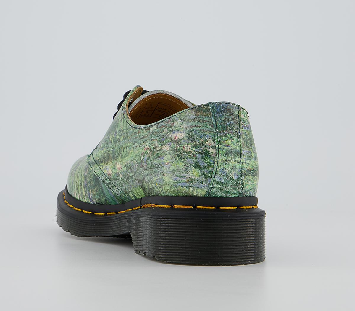 Dr. Martens 1461 Tng Lily Pond Shoes Dr. Martens 1461 Tng Lily Pond Shoes Green Blue