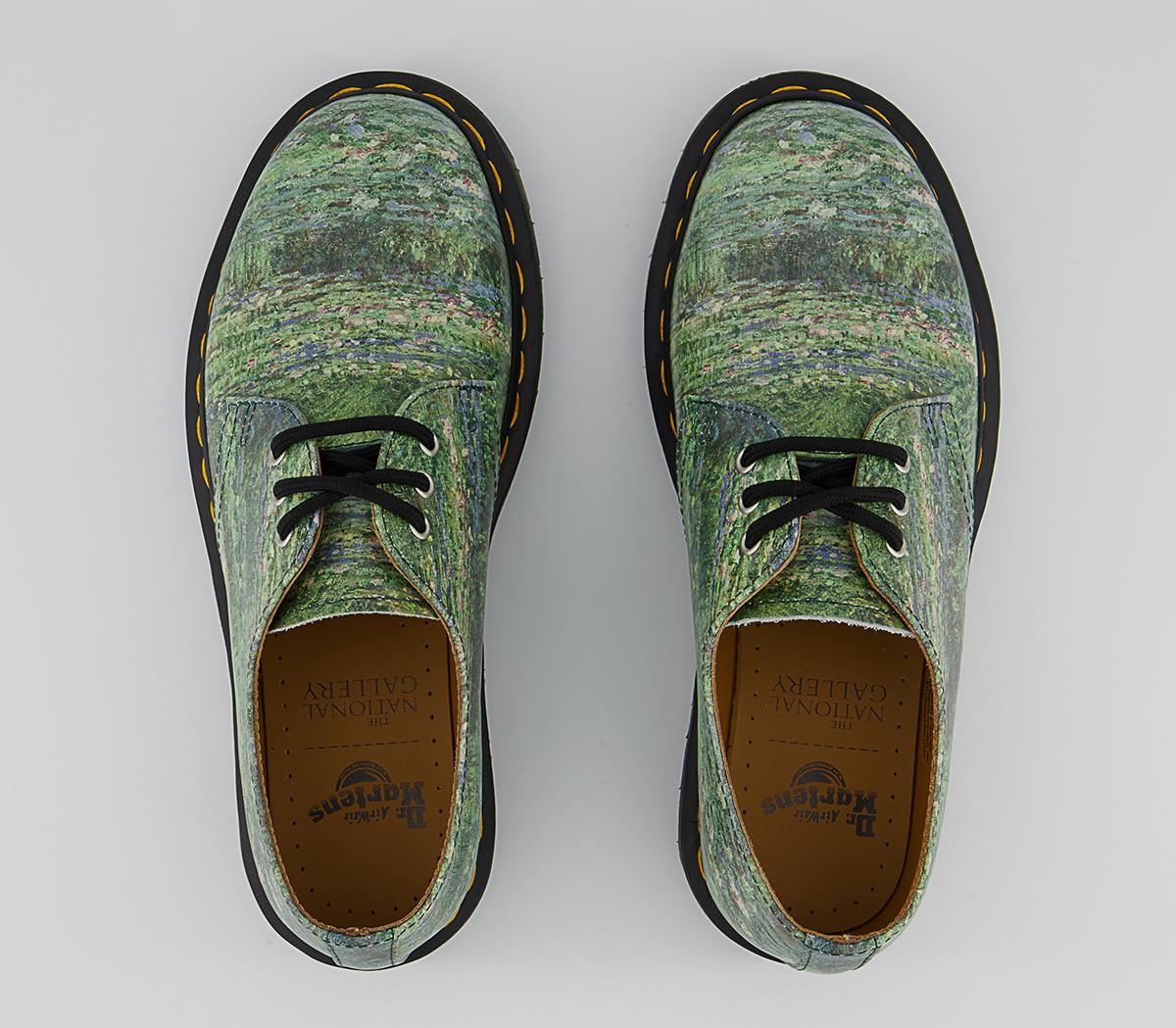 Dr. Martens 1461 Tng Lily Pond Shoes Dr. Martens 1461 Tng Lily Pond Shoes Green Blue