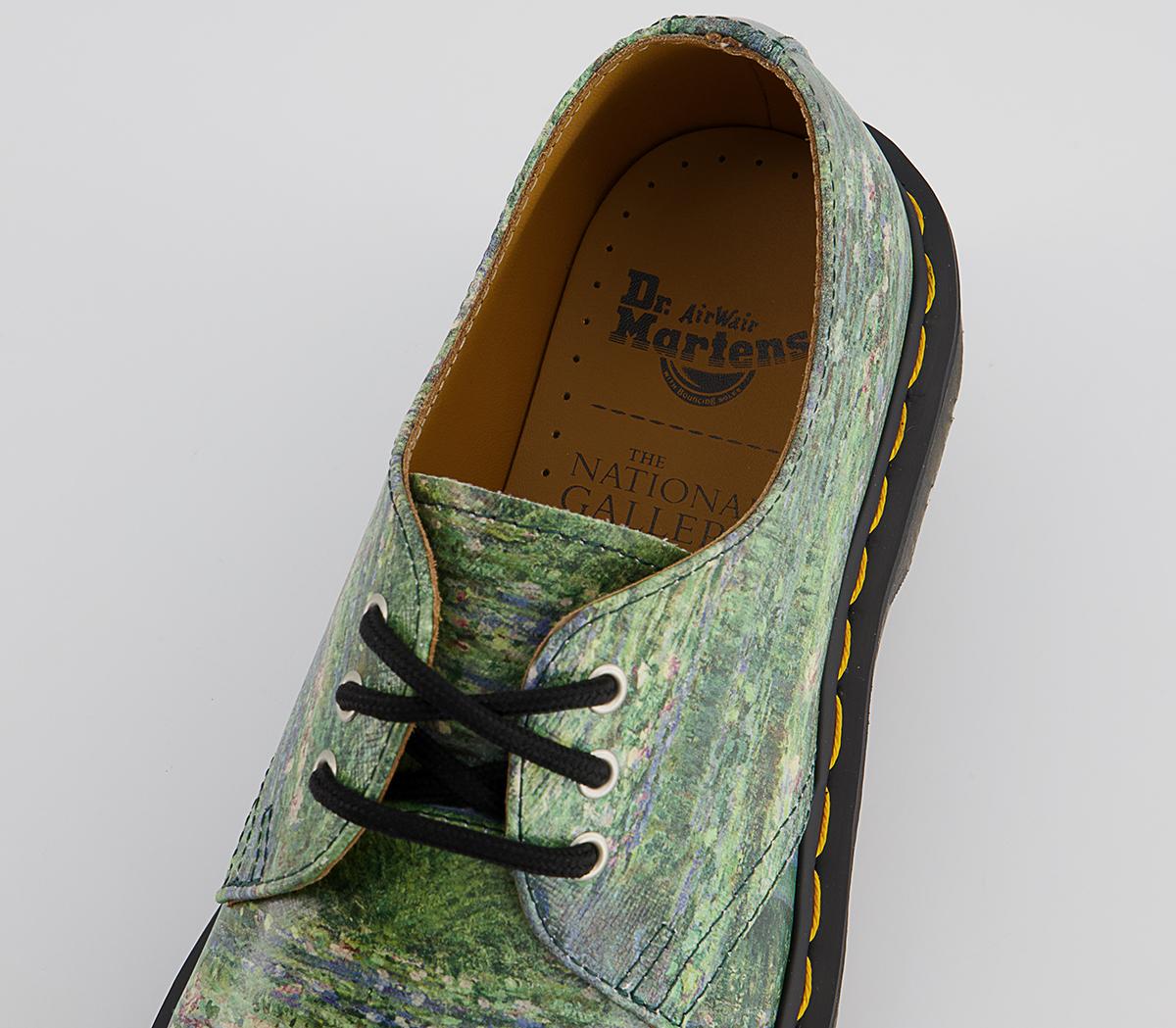 Dr. Martens 1461 Tng Lily Pond Shoes Dr. Martens 1461 Tng Lily Pond Shoes Green Blue