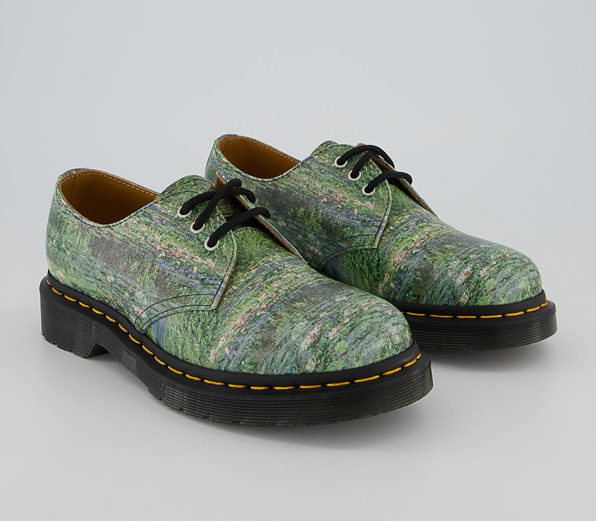 Dr. Martens 1461 Tng Lily Pond Shoes Dr. Martens 1461 Tng Lily Pond Shoes Green Blue