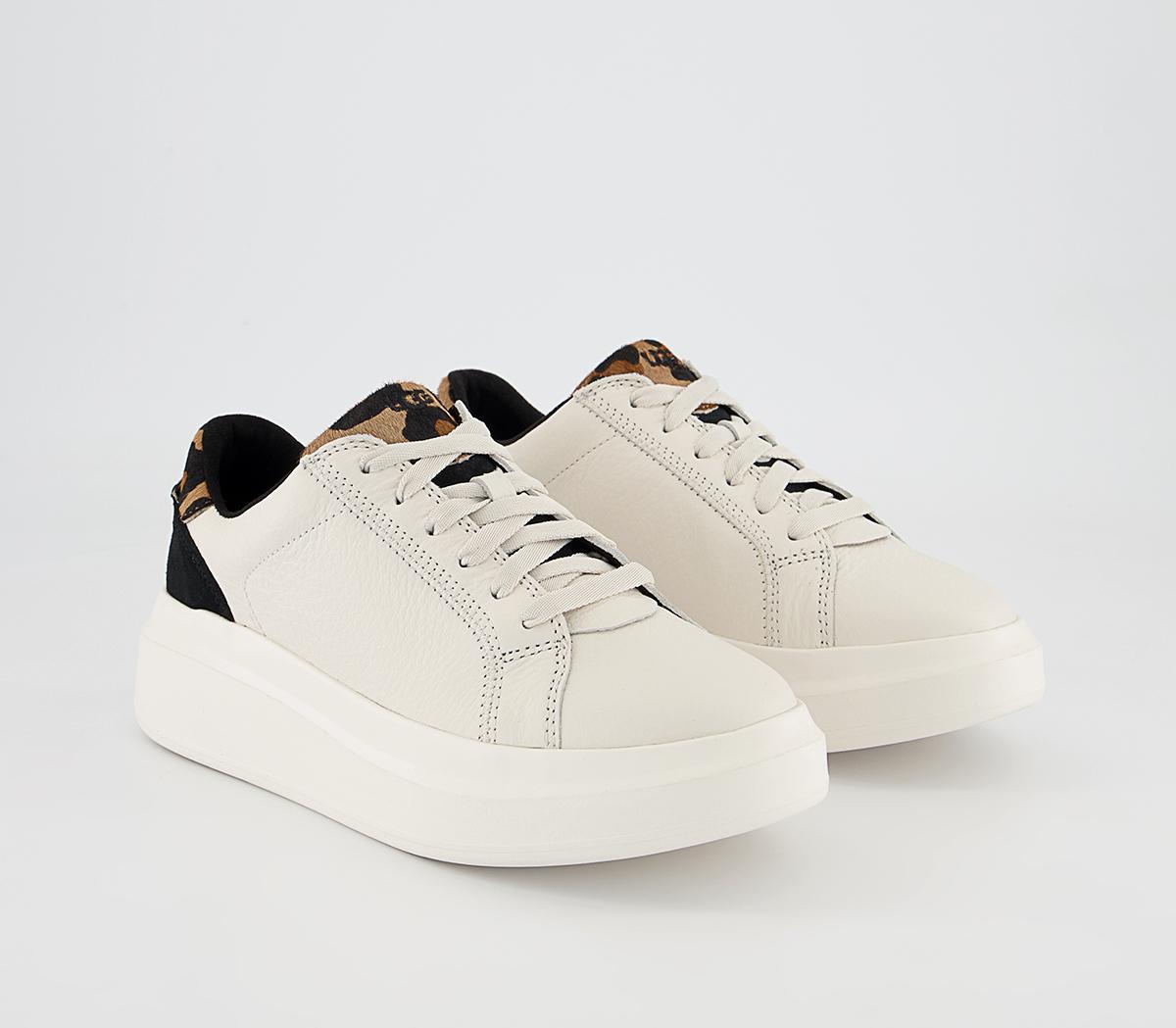 UGG Scape Spotty Lace Trainers UGG Scape Spotty Lace Trainers Natural Leopard