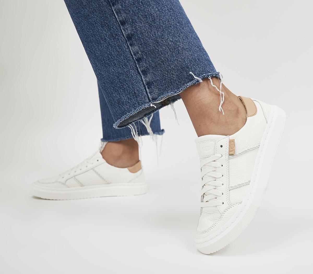 Alameda Lace Trainers White