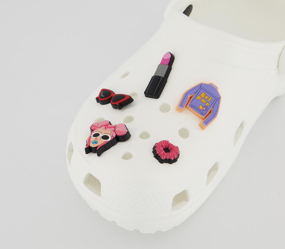 Crocs Fashionista 5 Pack Jibbitz Multi Crocs Fashionista 5 Pack Jibbitz Multi Multi