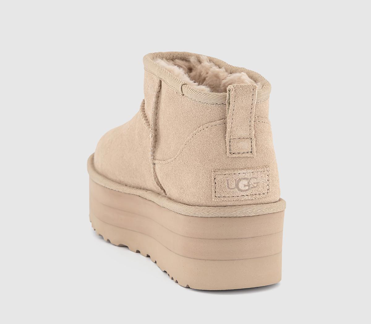 UGGClassic Ultra Mini Platform BootsSand