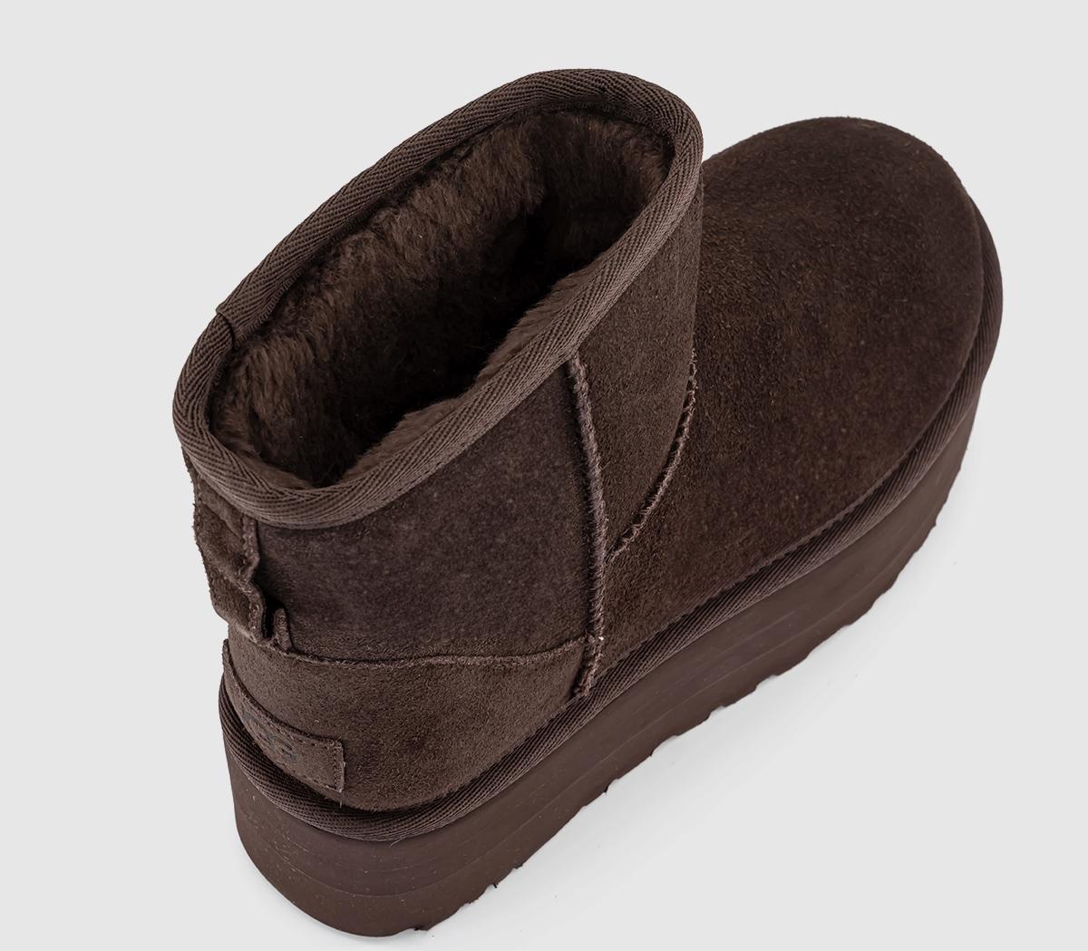 UGGClassic Mini Platform BootsBurnt Cedar