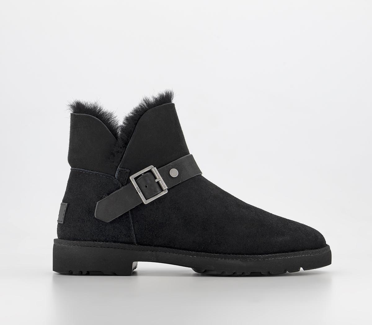 Luggy buckle platform online booties