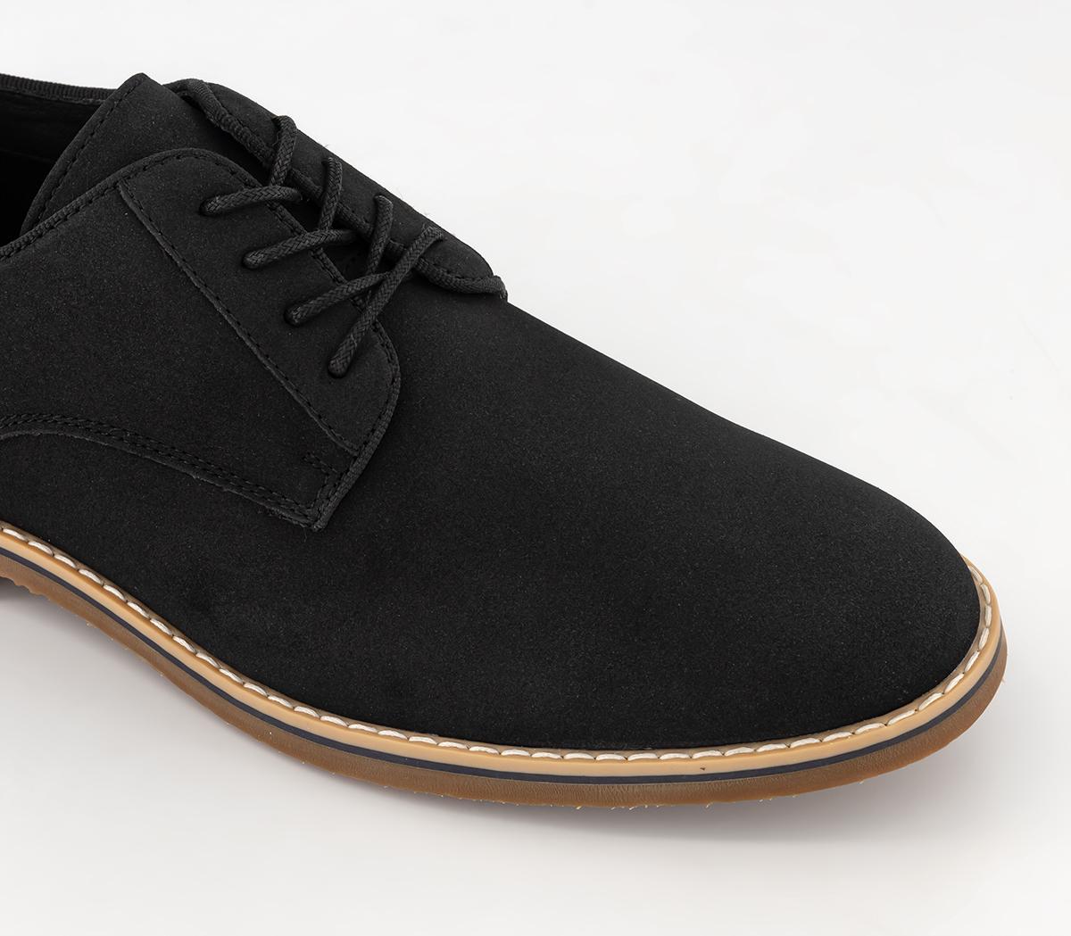OFFICE Chandler Smart Derby Shoes Black Men's Casual Shoes