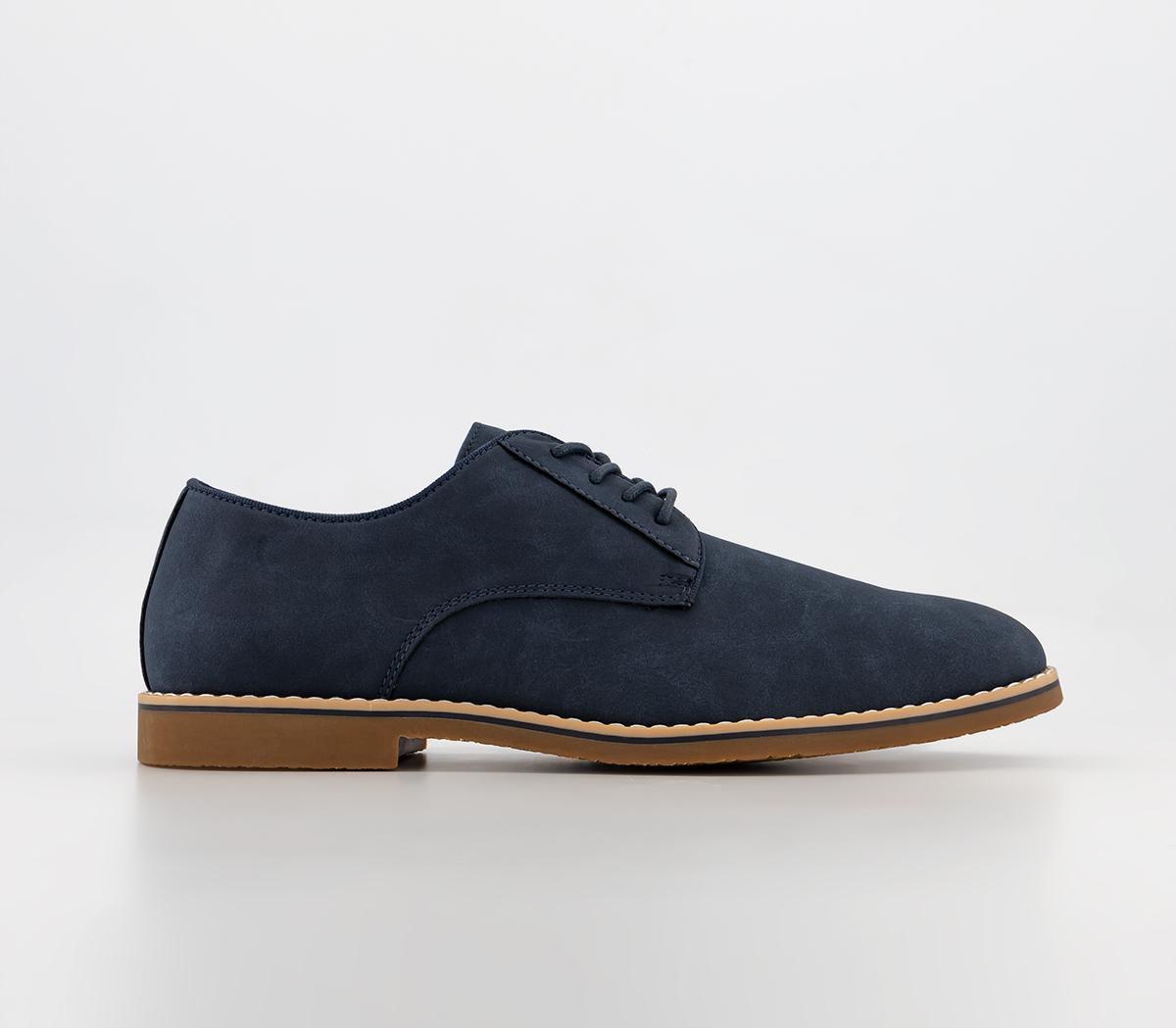 Chandler Smart Derby Shoes Navy