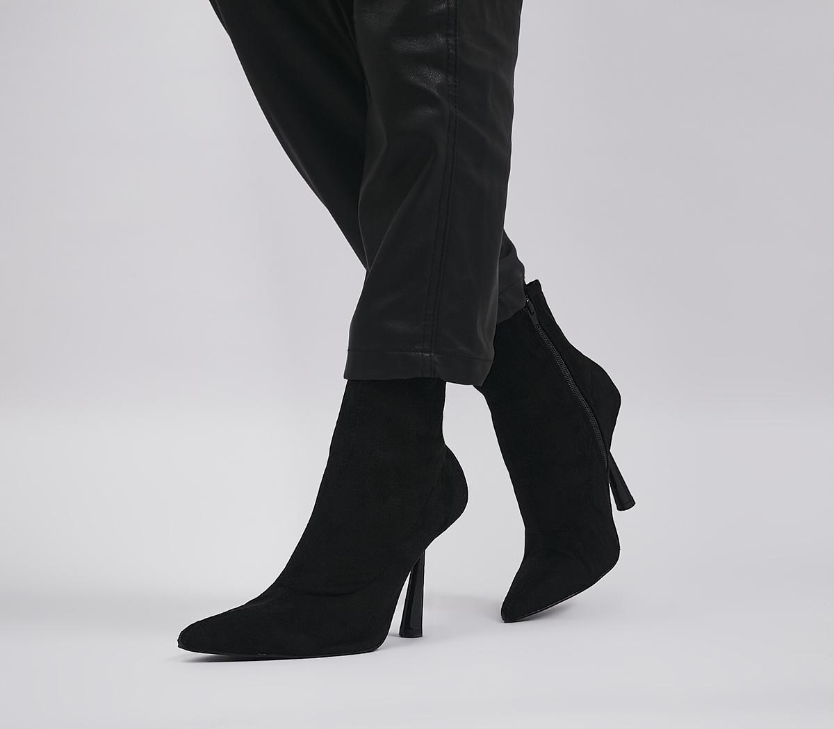 OFFICEWide Fit Ariella Point Stretch Pull On BootsBlack