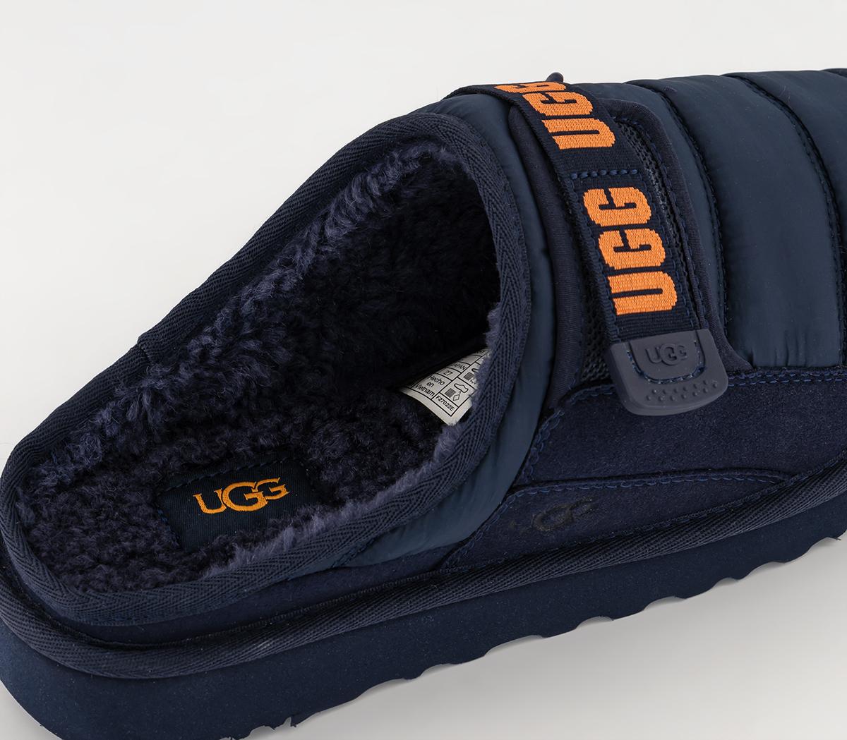 UGG Dune Slip On Lta Slippers Saphire Blue Orange Mens Slippers