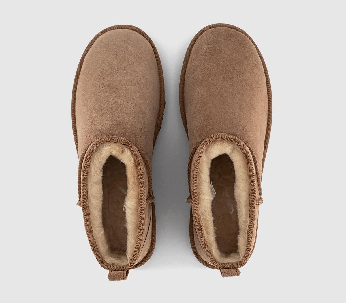 UGGClassic Ultra Mini Boots MChestnut