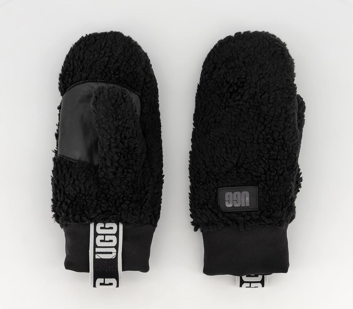 UGGSherpa Mitten W Logo Tape UGGSherpa Mitten W Logo TapeBlack