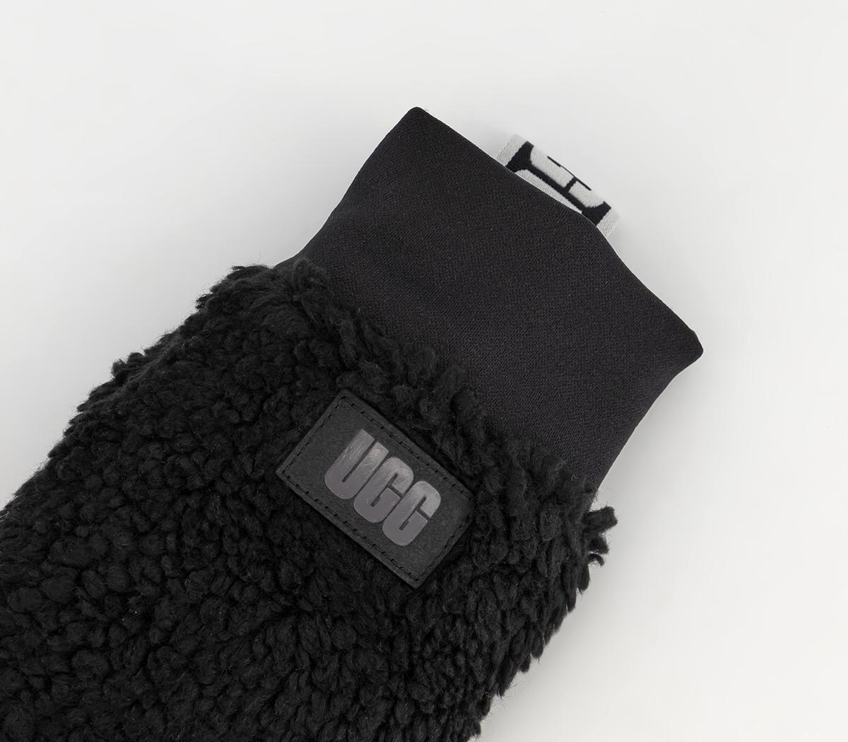 UGGSherpa Mitten W Logo Tape UGGSherpa Mitten W Logo TapeBlack