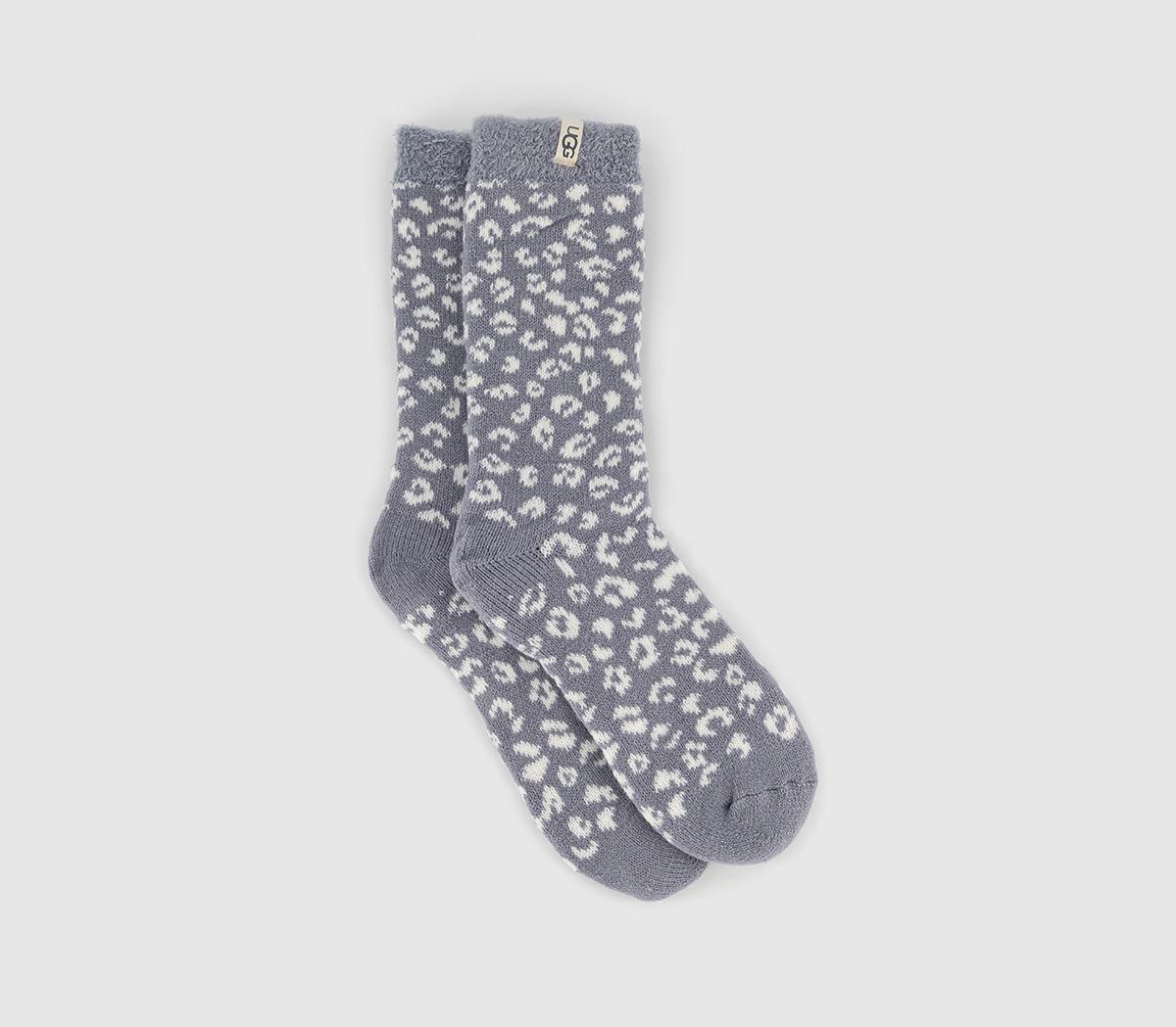 UGGJosephine Fleece Lined Socks UGGJosephine Fleece Lined SocksCloudy Grey Leopard