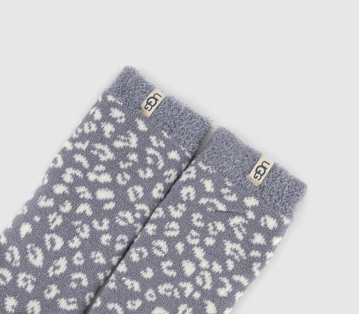 UGGJosephine Fleece Lined Socks UGGJosephine Fleece Lined SocksCloudy Grey Leopard