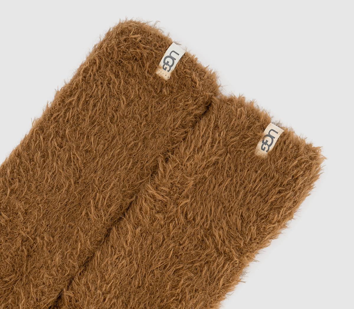 UGGTeddi Cozy Crew Socks UGGTeddi Cozy Crew SocksChestnut