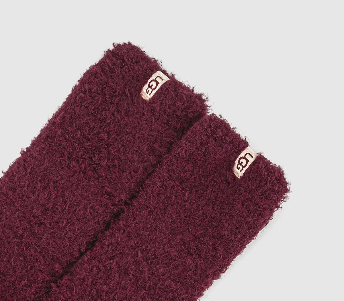 UGGTeddi Cozy Crew SocksWild Grape