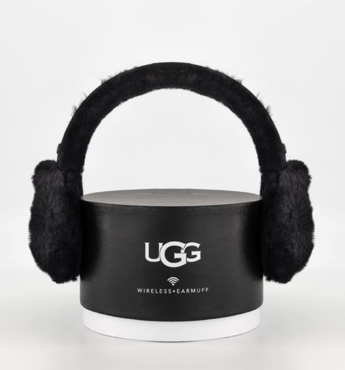 UGG Sheepskin Wireless Earmuffs Black