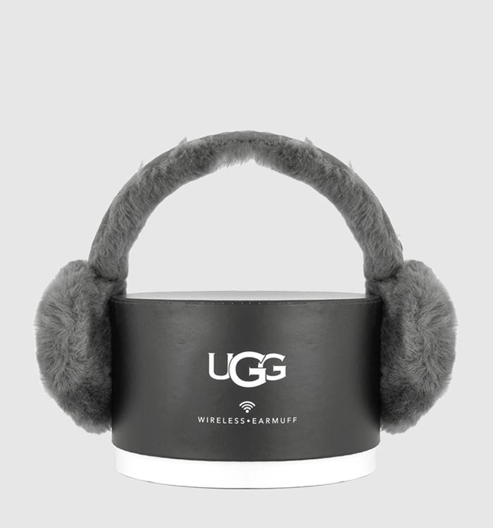 UGG Sheepskin Wireless Earmuffs Metal
