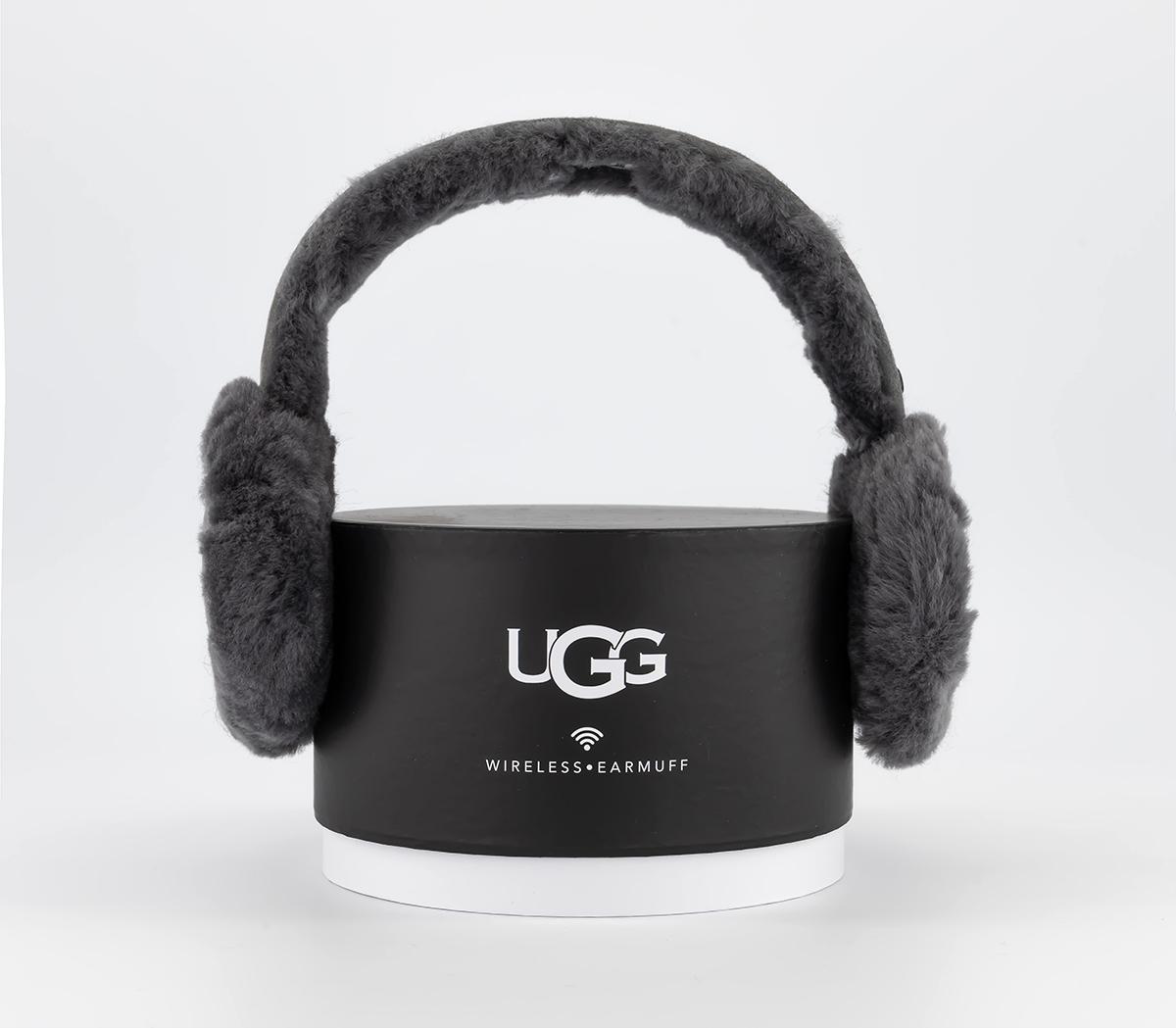 UGG Sheepskin Wireless Earmuff Metal Grey Accessories