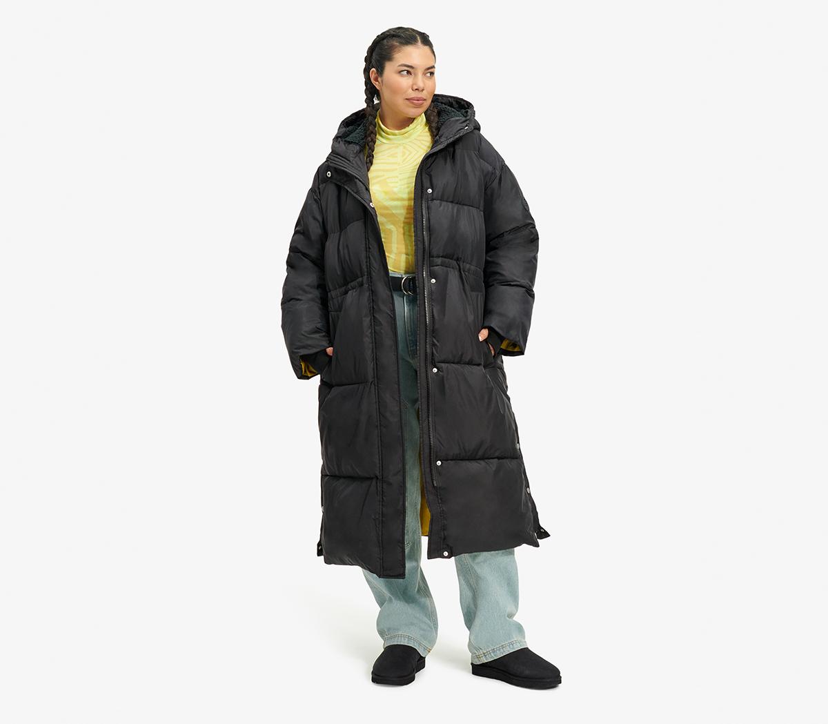 UGG Keeley Long Puffer Coat Tar - Accessories