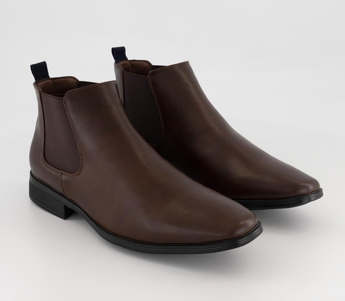 OFFICE Bexleyheath Chelsea Boots Brown Men’s Boots