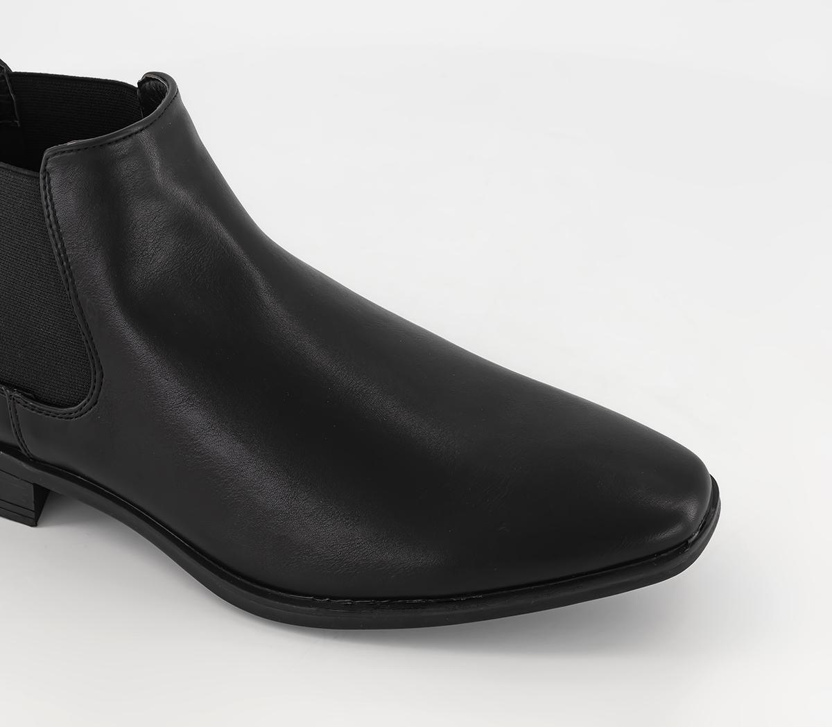 OFFICE Wide Fit Bexleyheath Chelsea Boots Black Men’s Chelsea Boots