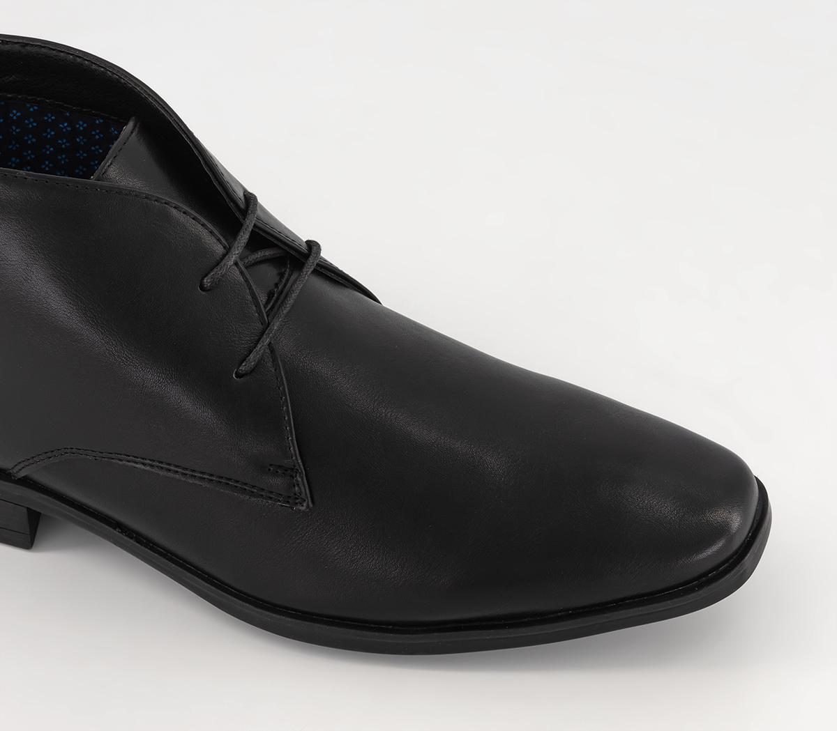 OFFICE Blackheath Chukka Boots Black Men’s Boots
