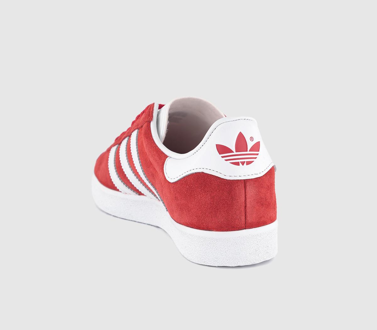 adidasGazelle 85 TrainersScarlet White Gold Met