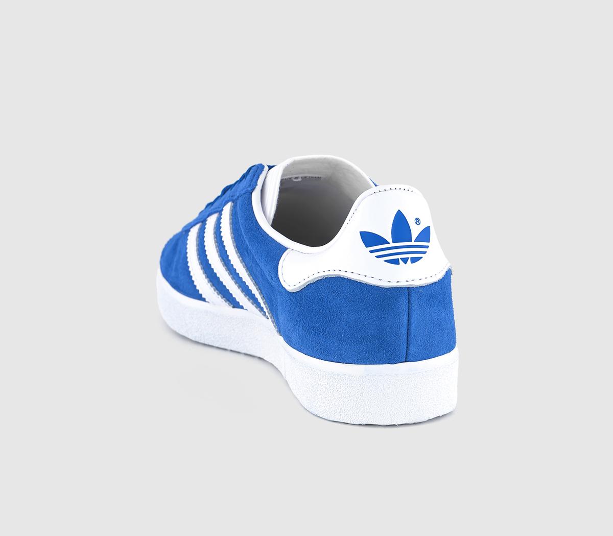 adidas Gazelle 85 Trainers Royal Blue White Gold Met - Women's Trainers