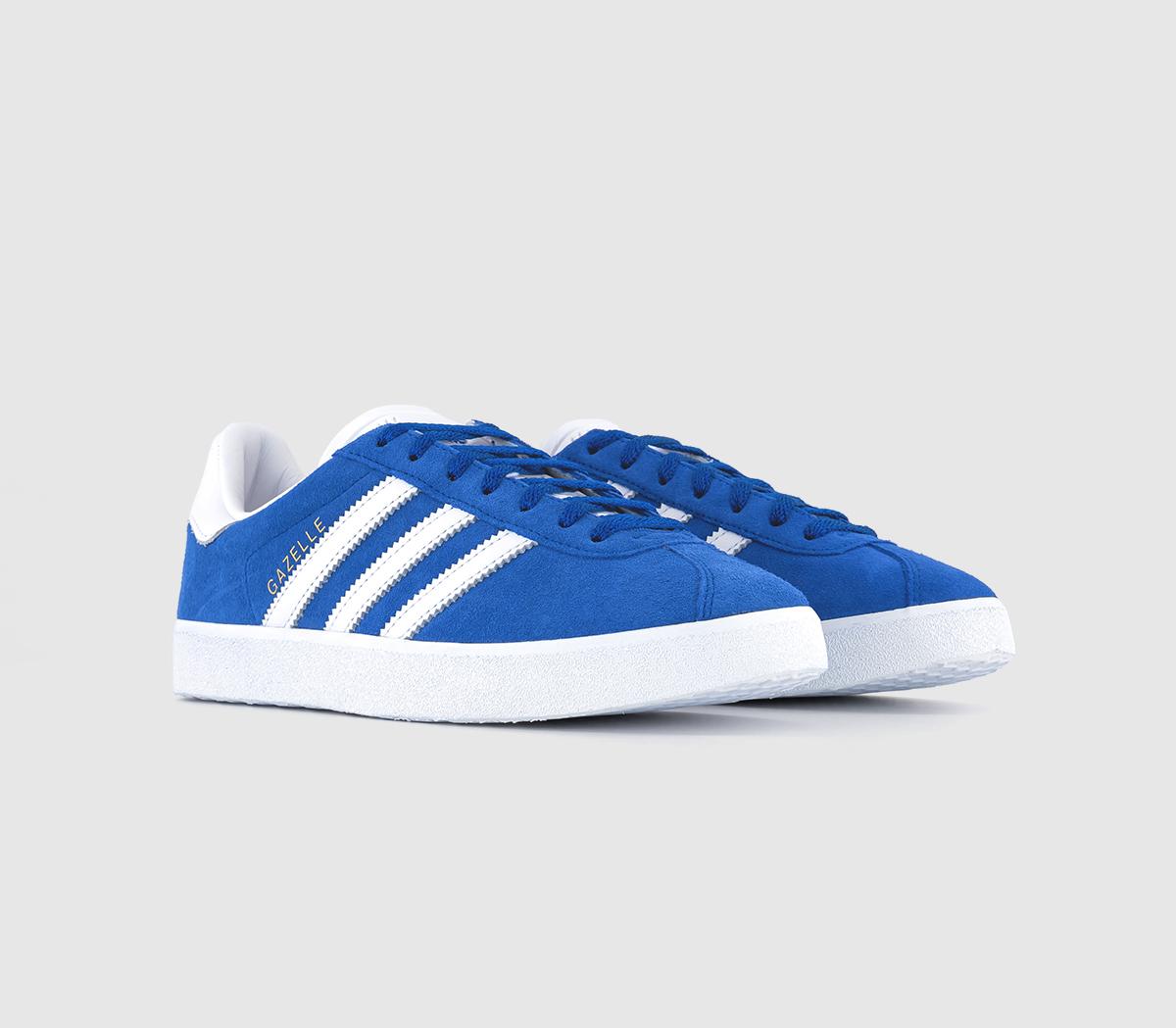 adidas Gazelle 85 Trainers Royal Blue White Gold Met - Women's Trainers
