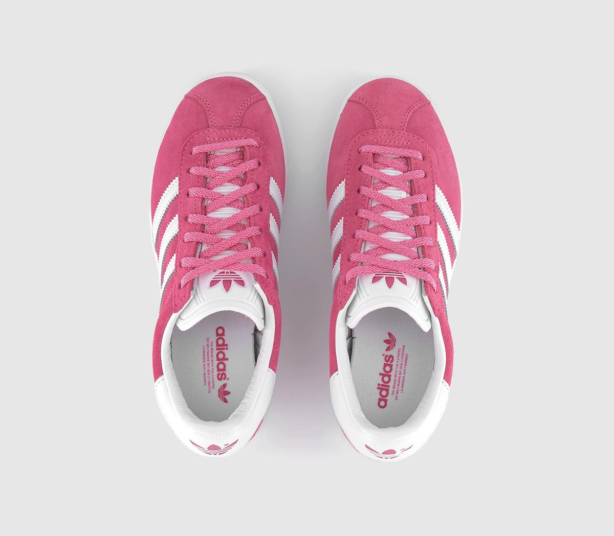 adidasGazelle 85 TrainersPink Fusion White Gold Metpink