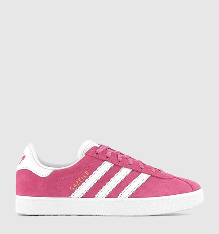 adidas Gazelle 85 Trainers Pink Fusion White Gold Metpink