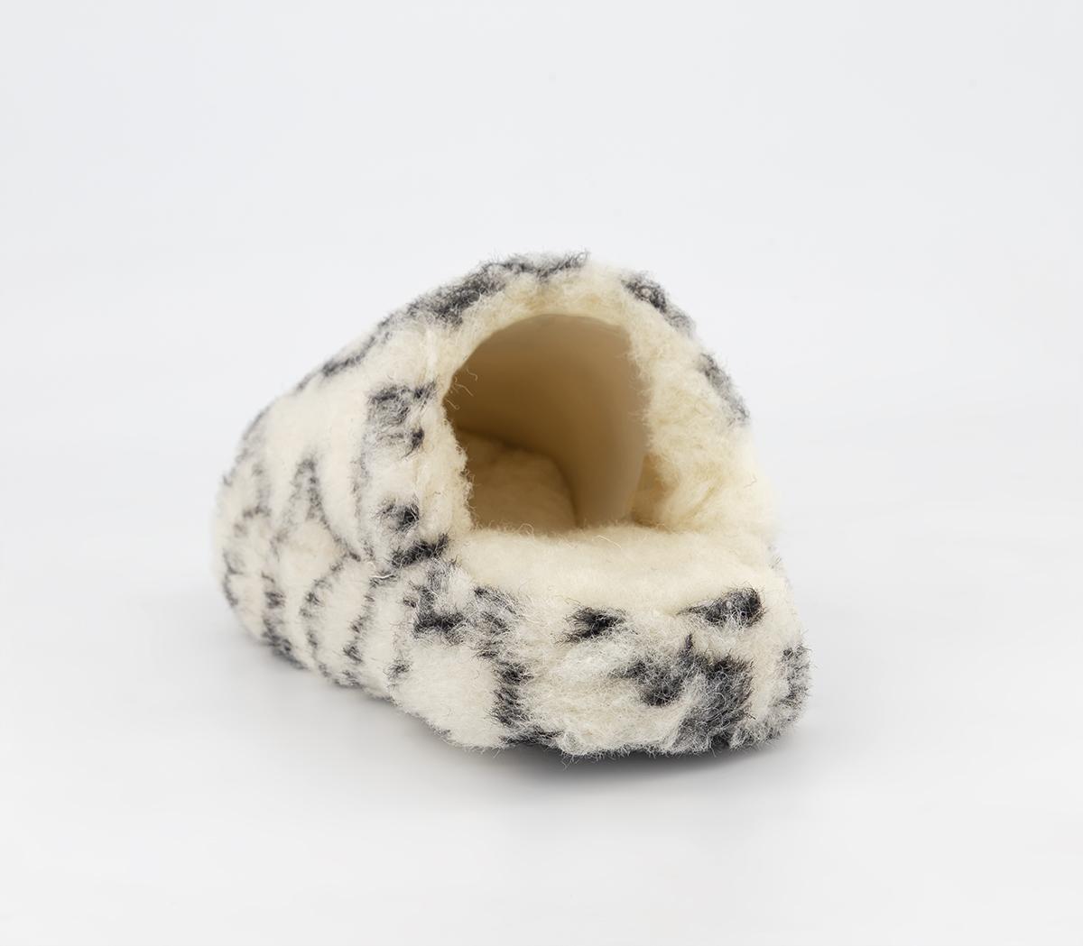 Yoko WoolYoko Wool Mule SlippersSheep Print