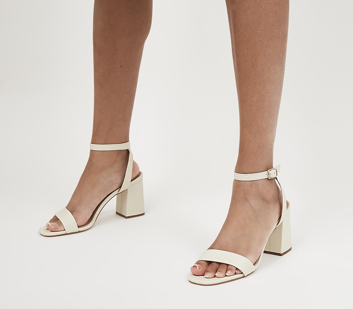 Sandals For Women Fashion High Heels Breathable Toe Knob Shoes White 38 -  Walmart.com