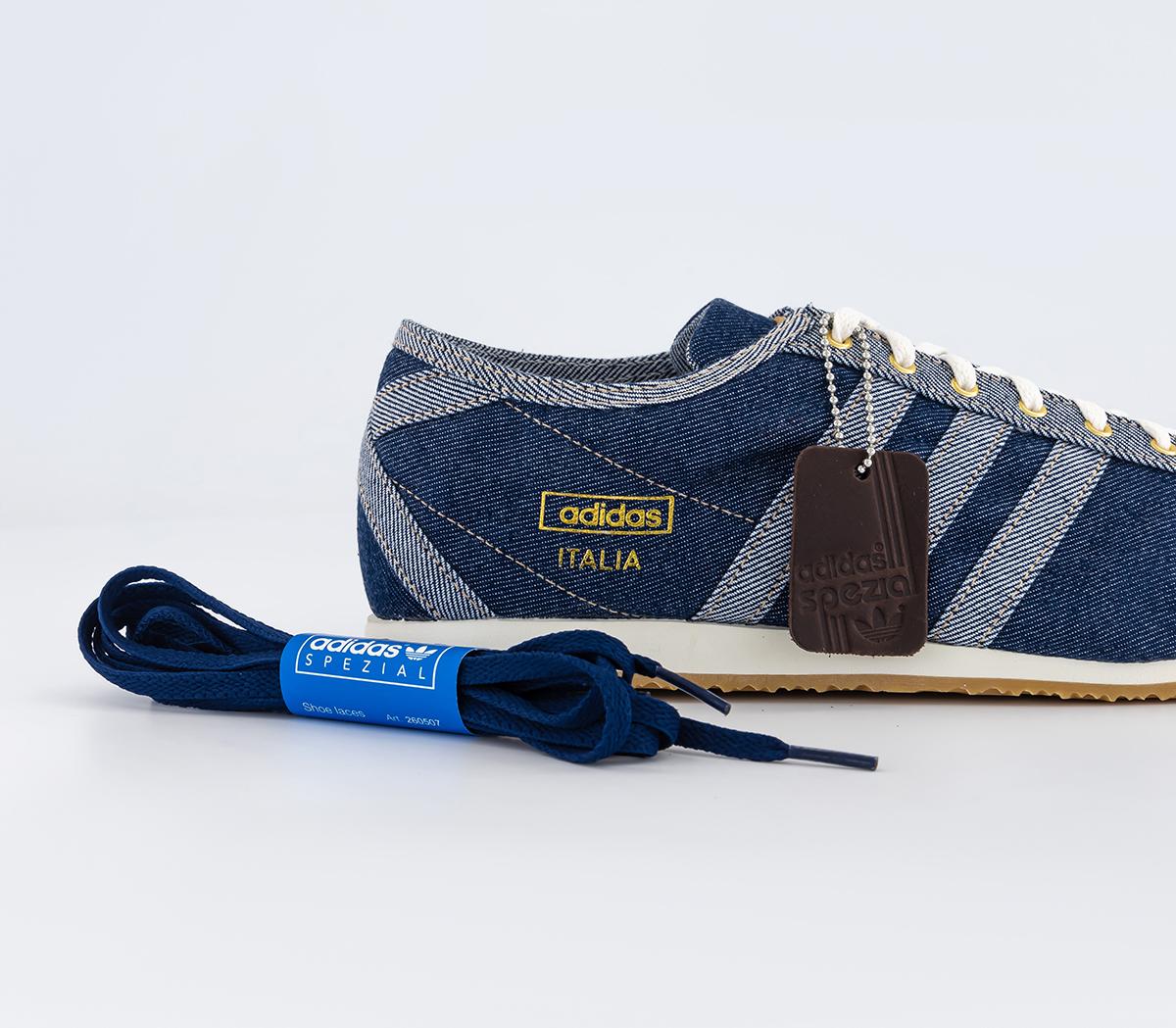 adidas ConsortiumDenim Italia SPZL Trainers Off White Bluebird Gum