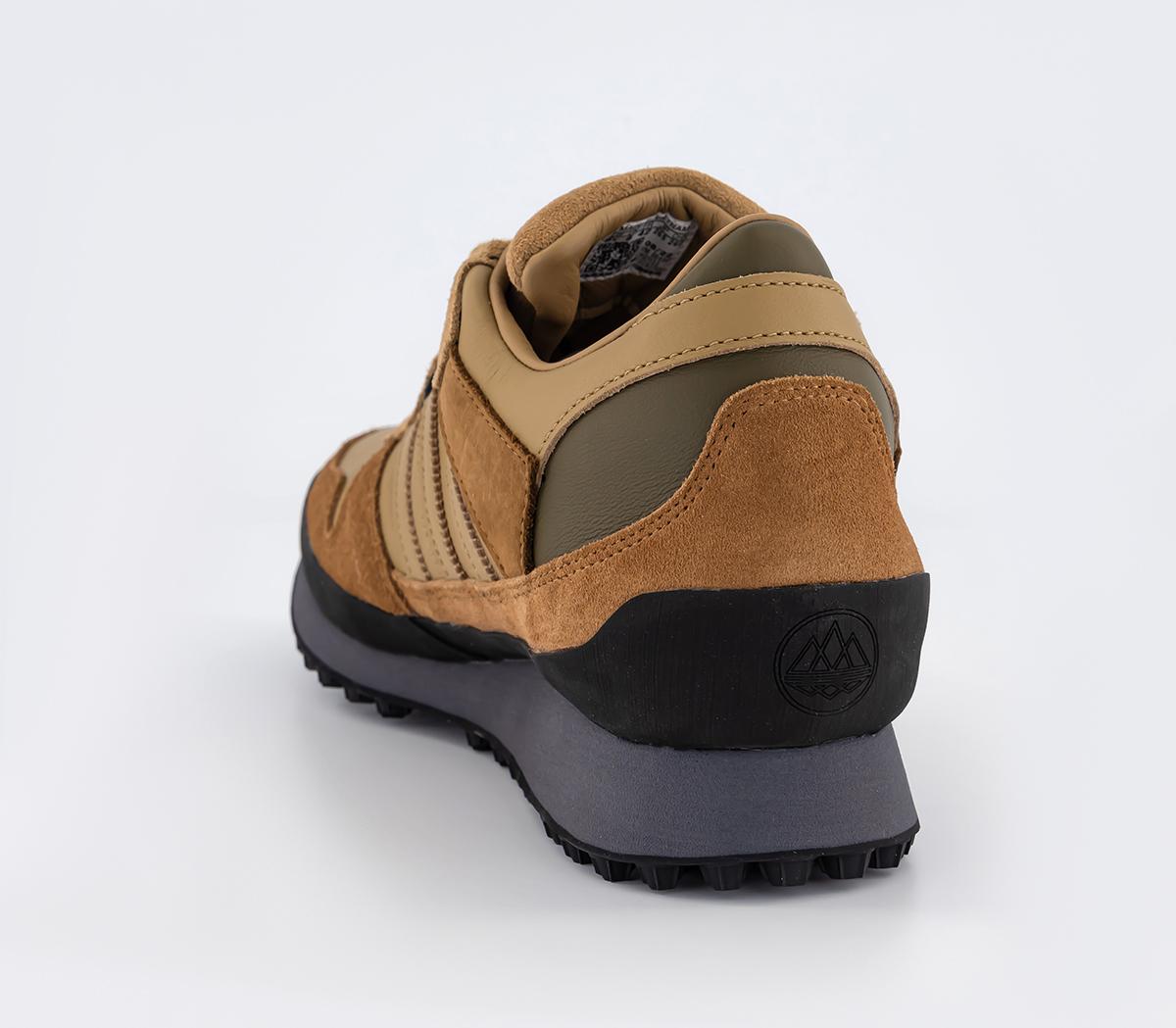 adidas ConsortiumHiavan SPZL Trainers Timber Cardboard Trace Olive
